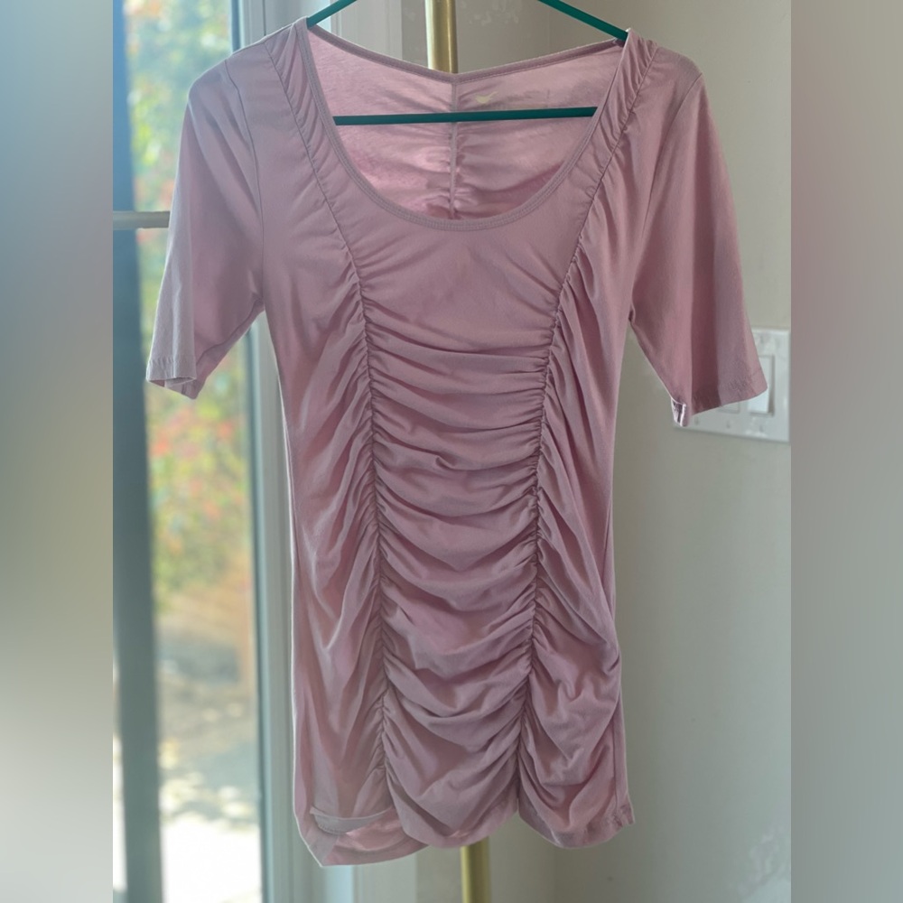 Ruched T-Shirt.